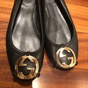 Gucci black flats